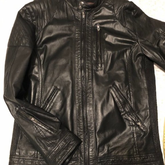 Danier Men's soft lamb leather jacket - Picture 9 of 9